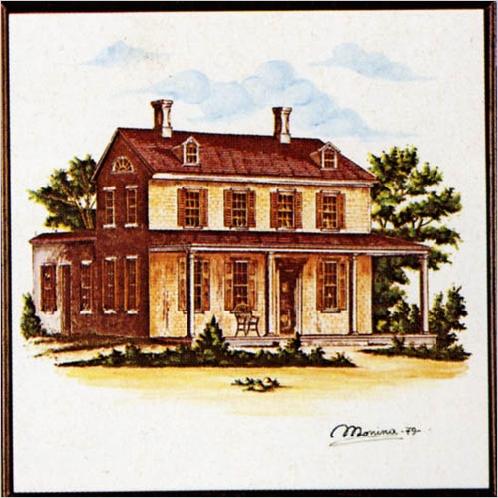 Wall painting photo tile (20cm x 20cm)